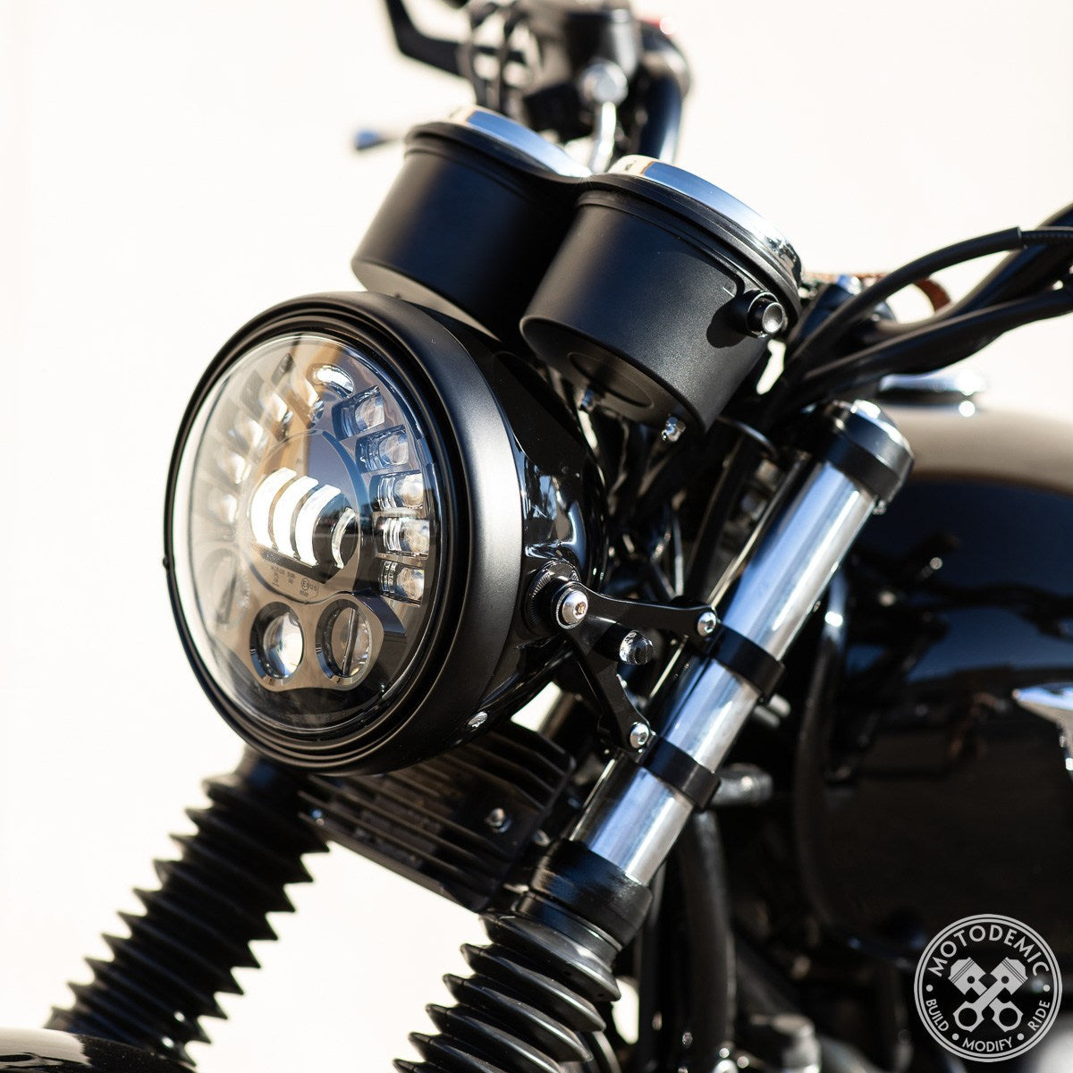 Motodemic Triumph Classics Headlight Brackets