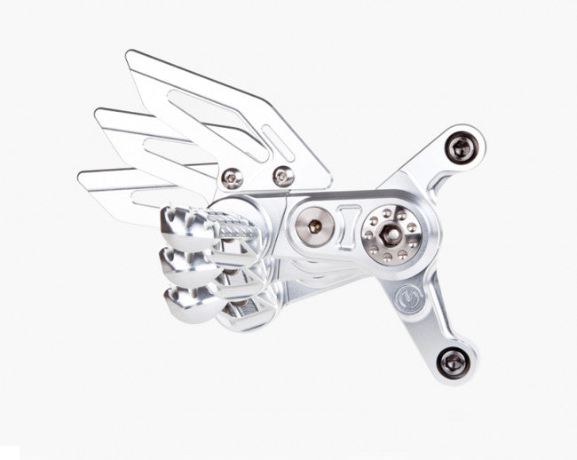 Motocorse Billet Adjustable Rearsets for MV Agusta F4 & B4 Brutale Models
