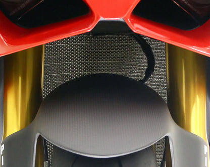 Motocorse Titanium Radiator and Oil Cooler Guards for the Ducati Panigale / Streetfighter V4 / S / R / Speciale
