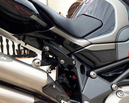 Motocorse Billet Muffler Exhaust Support For MV Agusta Brutale 4 Cylinder Models (B4) (99-18)