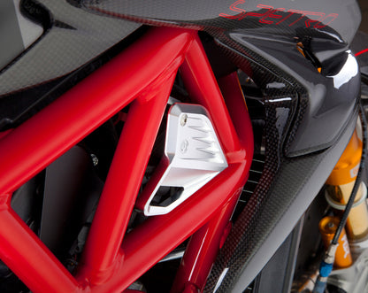 Motocorse Billet Aluminum Starter Cover for MV Agusta Naked 3 cylinder Models