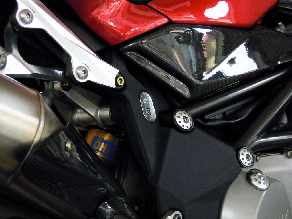 Motocorse Titanium or Aluminum Upper Frame Plate Kit for MV Agusta F4 up to 2009 / Brutale (B4) (all)