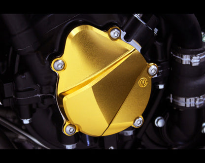 Motocorse Billet Left Side Crankcase Protector - New Design - For MV Agusta Brutale 4 Cylinder Models (B4)