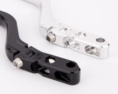 Motocorse NEW DESIGN Billet Folding Levers for Brembo Billet Racing Master Cylinders
