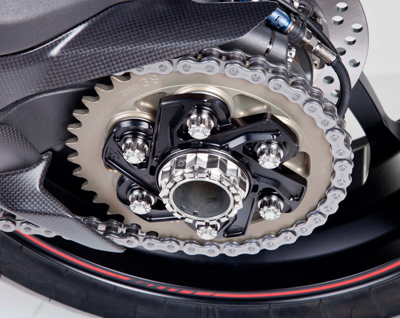 Motocorse Large Billet Aluminium Rear Hub Flange (Sprocket Carrier) for Ducati