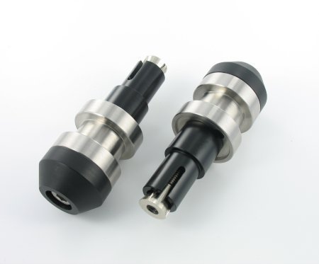 RhinoMoto Bar Ends For Bar End Mirrors for Yamaha YZF-R1 and YZF-R6 (2006+) - no Internal Damper