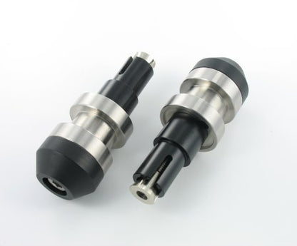 RhinoMoto Bar Ends For Bar End Mirrors for Yamaha YZF-R1 and YZF-R6 (2006+) - no Internal Damper