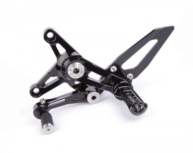 Motocorse Billet Rearsets with Titanium for MV F3  Brutale 675/800  and Dragster 800