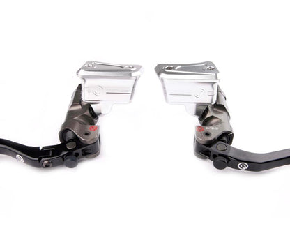 Motocorse Billet Aluminum Reservoirs For Brembo Radial Master Cylinders Brake and Clutch