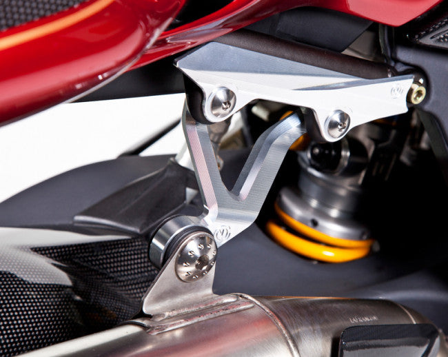 Motocorse Billet Muffler Exhaust Support For MV Agusta Brutale 4 Cylinder Models (B4) (99-18)