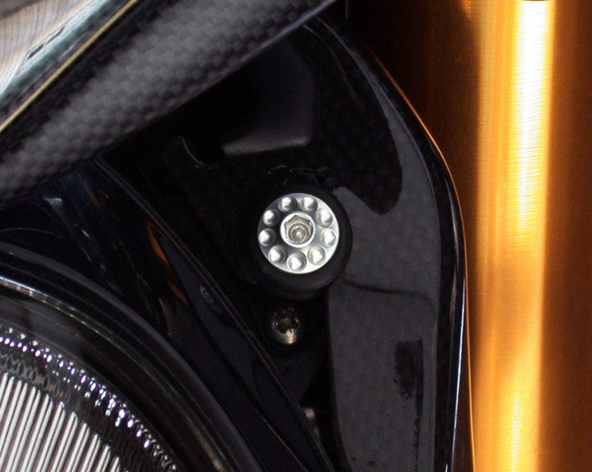 Motocorse Titanium or Aluminum Headlight Adjustment Screw For MV Agusta Brutale 4 Cylinder Models (B4)