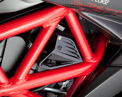 Motocorse Billet Aluminum Starter Cover for MV Agusta Naked 3 cylinder Models
