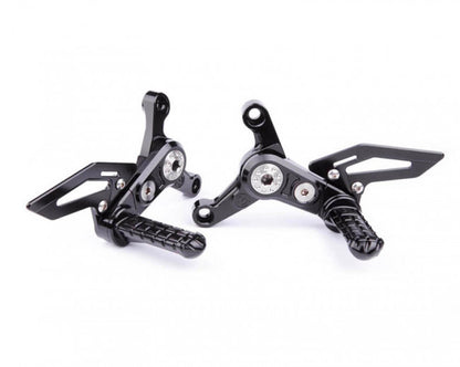 Motocorse Billet Adjustable Rearsets for MV Agusta F4 & B4 Brutale Models