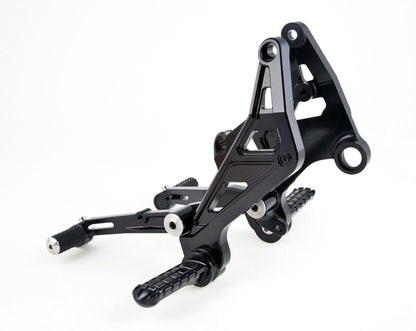Motocorse Billet Rearsets with Titanium Bolts for MV Agusta RIvale
