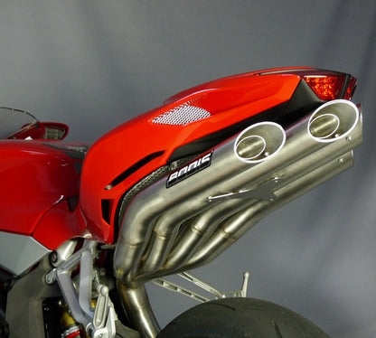BODIS QUATTRO FSR Titanium Exhaust Systems for the MV AGUSTA F4 / R / RR / RC / LH44 (10-20)