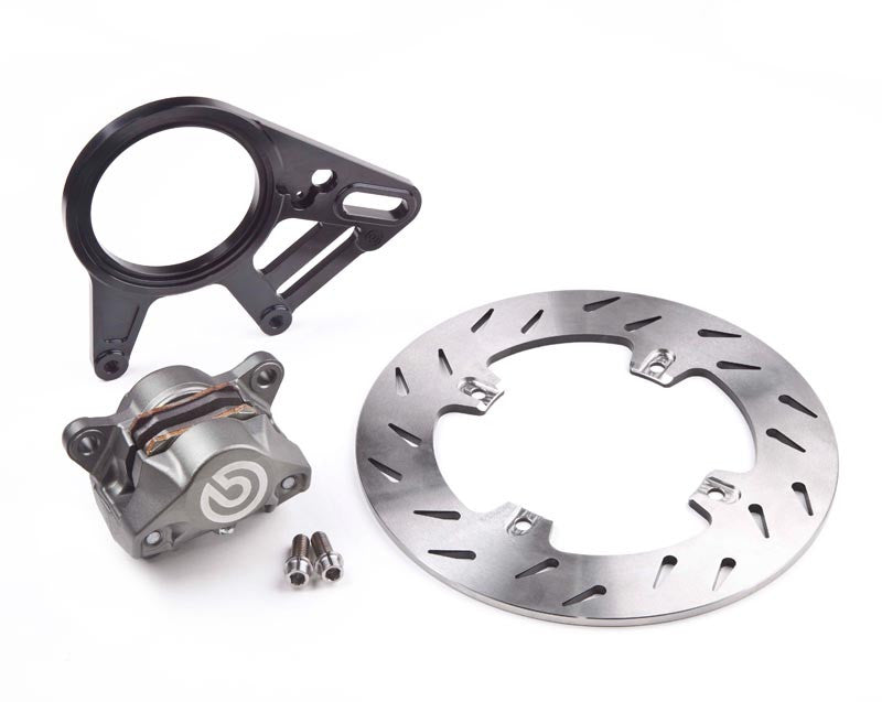 Motocorse 220mm Rear Brake Disc Kit With Brembo 84mm Caliper and Support For MV Agusta Models