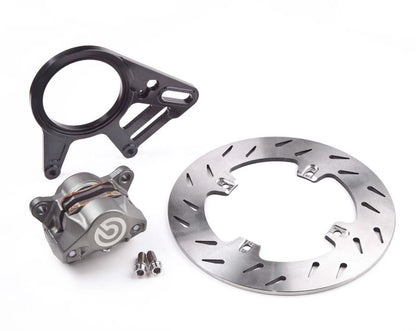 Motocorse 220mm Rear Brake Disc Kit With Brembo 84mm Caliper and Support For MV Agusta Models