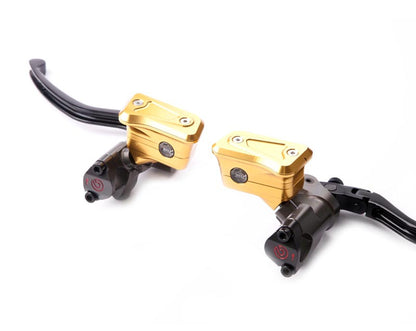 Motocorse Billet Aluminum Reservoirs For Brembo Radial Master Cylinders Brake and Clutch