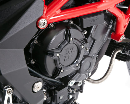Motocorse Billet Aluminum "STAR" Clutch Cover and Titanium Hardware for Hydraulic Clutch MV Agusta 3 cylinder Models