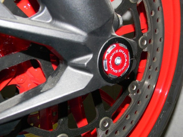 DBK Special Parts (Ducabike) Front Right Wheel Axle Cap for older Ducati's (Contrast Cut)