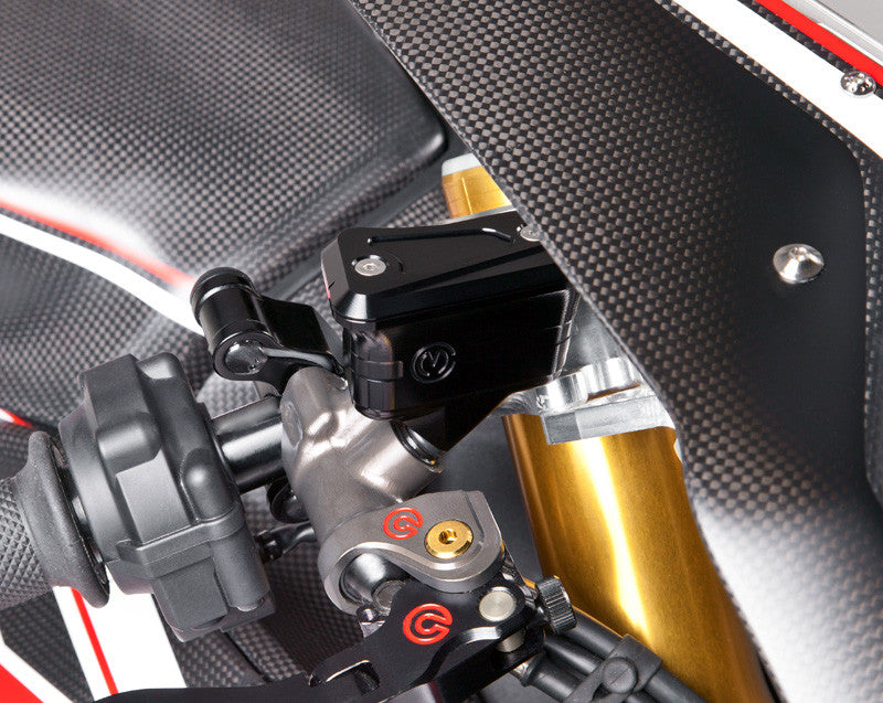 Motocorse Billet Aluminum Reservoirs For Brembo Radial Master Cylinders Brake and Clutch
