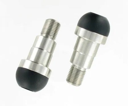 RhinoMoto Bar Ends For Bar End Mirrors for Yamaha YZF-R1 and YZF-R6 (2006+) - no Internal Damper