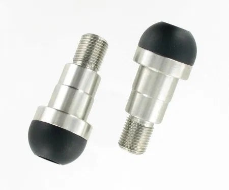 RhinoMoto Bar Ends For Bar End Mirrors - .525" to .575" (13.5mm to 14.6mm) - Universal