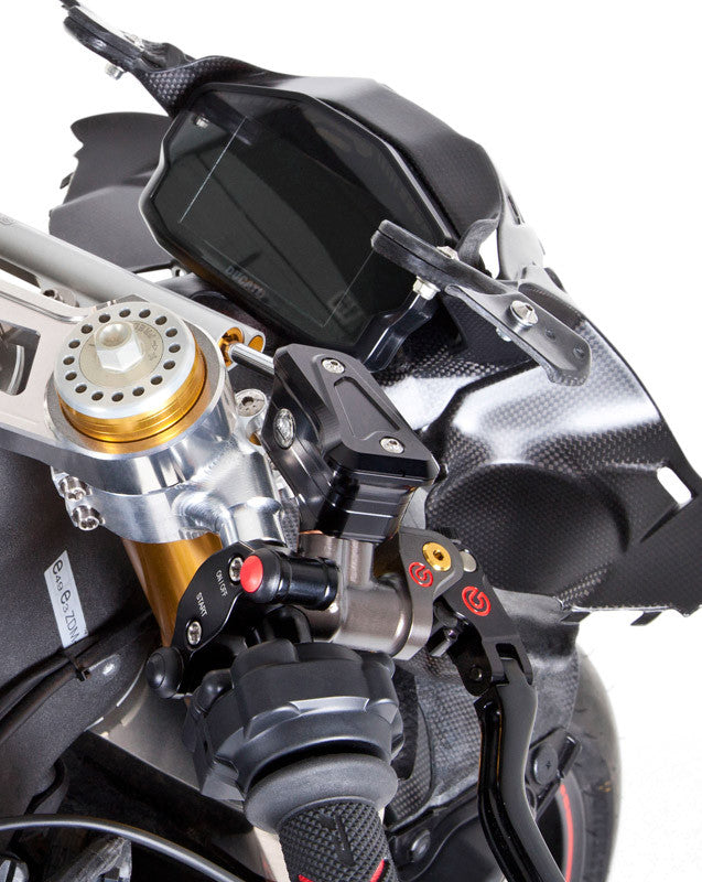 Motocorse Billet Aluminum Reservoirs For Brembo Radial Master Cylinders Brake and Clutch