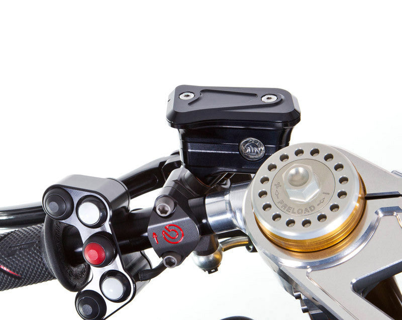 Motocorse Billet Aluminum Reservoirs For Brembo Radial Master Cylinders Brake and Clutch