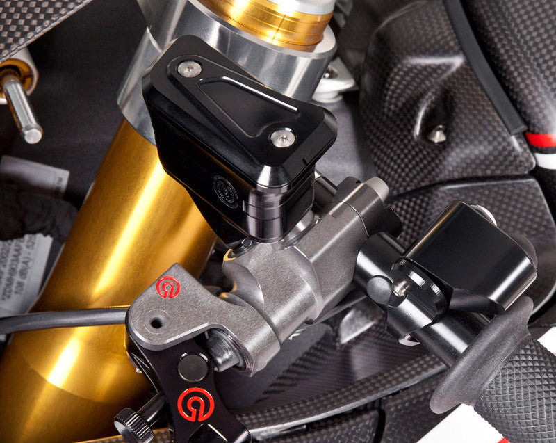 Motocorse Billet Aluminum Reservoirs For Brembo Radial Master Cylinders Brake and Clutch