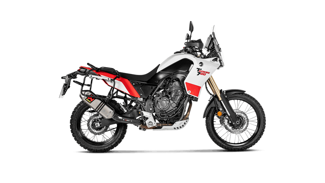 Akrapovic Titanium Slip-On Exhaust for the Yamaha Tenere 700