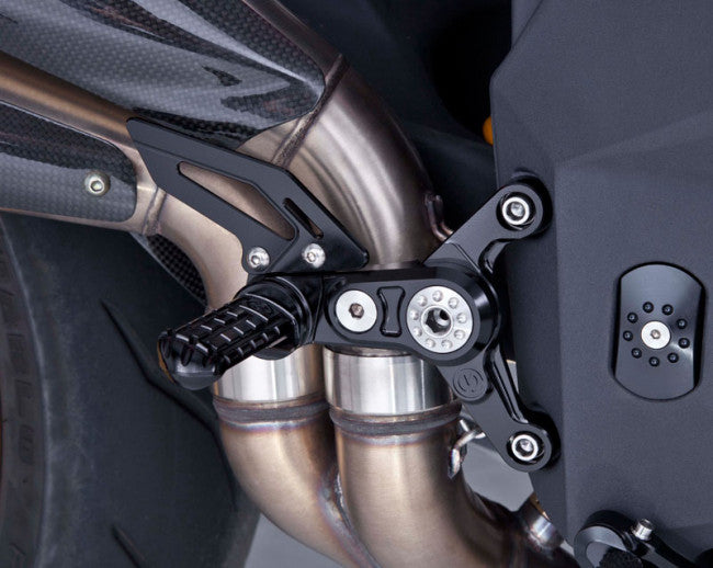Motocorse Billet Adjustable Rearsets for MV Agusta F4 & B4 Brutale Models