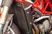 CARBONDRY - CARBON FIBER RADIATOR SIDE COVERS (PAIR) FOR MV AGUSTA BRUTALE >2009