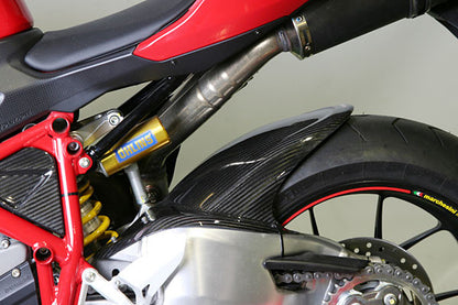 CARBONDRY - DUCATI 848 / 1098 & 1198 CARBON FIBER REAR HUGGER