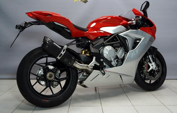 BODIS P-TEC II Slip On Exhaust WITH CAT DELETE for MV Agusta F3 / B3 675 / 800