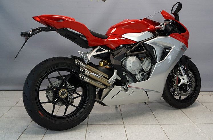 BODIS TRIOBOLICO Exhaust for MV Agusta F3 / Brutale 675/800 and Dragster