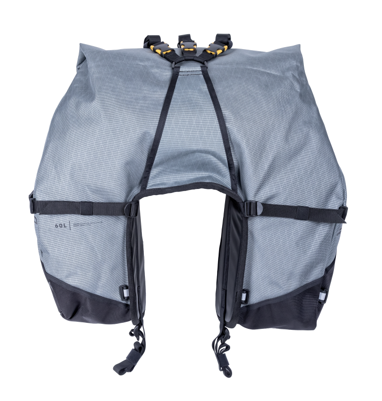 Giant Loop Great Basin Saddlebag 68L - Gray
