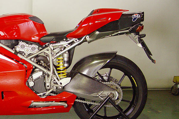 CARBONDRY - DUCATI 749 / 999 CARBON FIBER GP STYLE REAR HUGGER