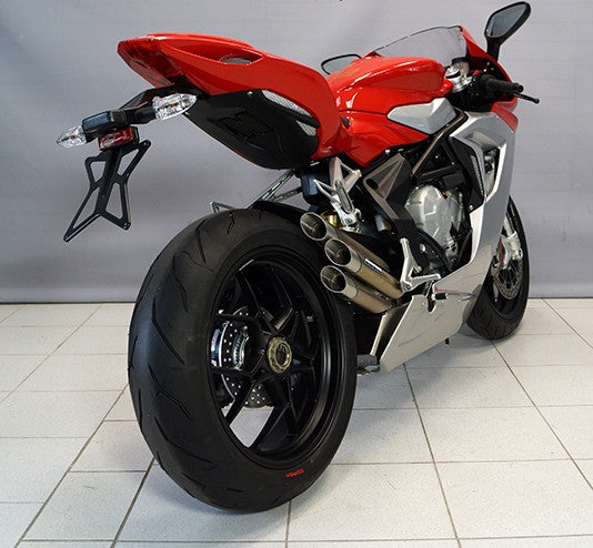 BODIS TRIOBOLICO Exhaust for MV Agusta F3 / Brutale 675/800 and Dragster