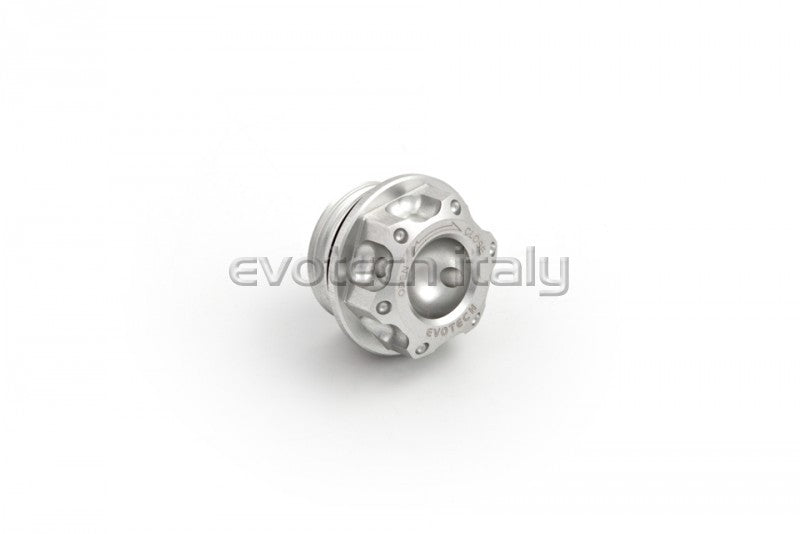 Evotech Srl Billet Engine Oil Cap for Ducati, Honda, Kawasaki, Triumph, and Yamaha - M20x2.5