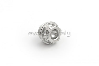Evotech Srl Billet Engine Oil Cap for Ducati, Honda, Kawasaki, Triumph, and Yamaha - M20x2.5