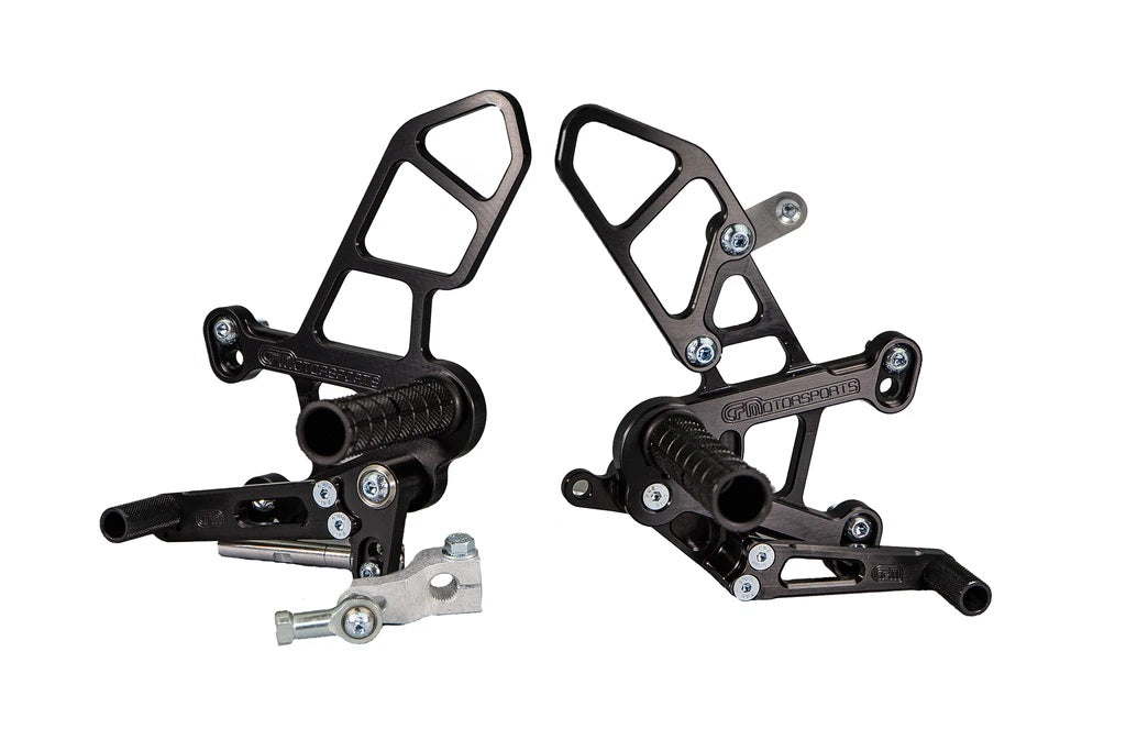 WOODCRAFT Kawasaki ZX-10R (2021+) Complete Rearset Kit (Standard or GP Shift)