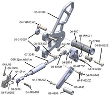 WOODCRAFT Kawasaki ZX-10R (2021+) Complete Rearset Kit (Standard or GP Shift)