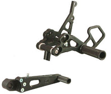 WOODCRAFT Suzuki GSX-R1000 (09-16) GSX-R600 / GSX-R750 (2011+) Rearset Kit with Shifter - Black