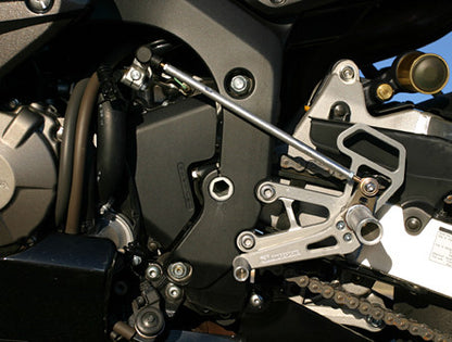 WOODCRAFT Honda CBR600RR (03-06) Rearsets with Shift Pedal