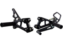 WOODCRAFT Honda CBR600RR (07+) Rearsets with Shifter  Black