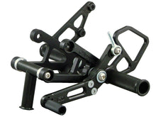 WOODCRAFT Honda CBR1000RR (08-16) Rearsets Black with Shift Pedal