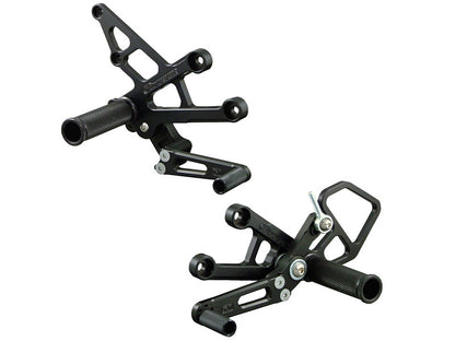 WOODCRAFT Honda CBR1000RR (08-16) Complete Rearset Kit W/Pedals