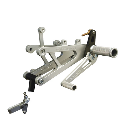 WOODCRAFT Yamaha YZF-R1 (04-06) Adjustable GP Shift Rearsets - Complete W/Shift & Brake Pedal