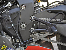 WOODCRAFT Yamaha R1 (15+) Adjustable Rearset Assembly Complete W/Shift & Brake Pedal (Std/GP) Black